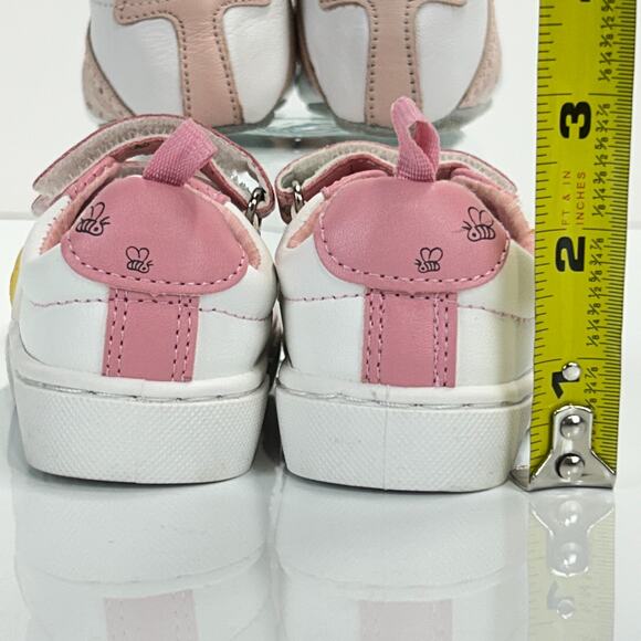 2 pair Baby Girl Vacation Shoes Size 2 DISNEY Pooh & FOOTJOY Saddle Golf Pink - Picture 8 of 13